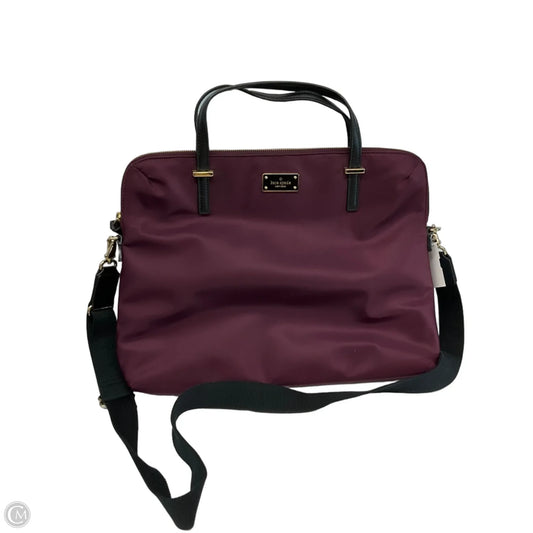 Laptop Bag Designer By Kate Spade, Size: Medium