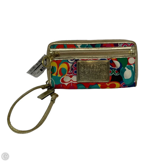 Wallet Designer By Coach, Size: Large