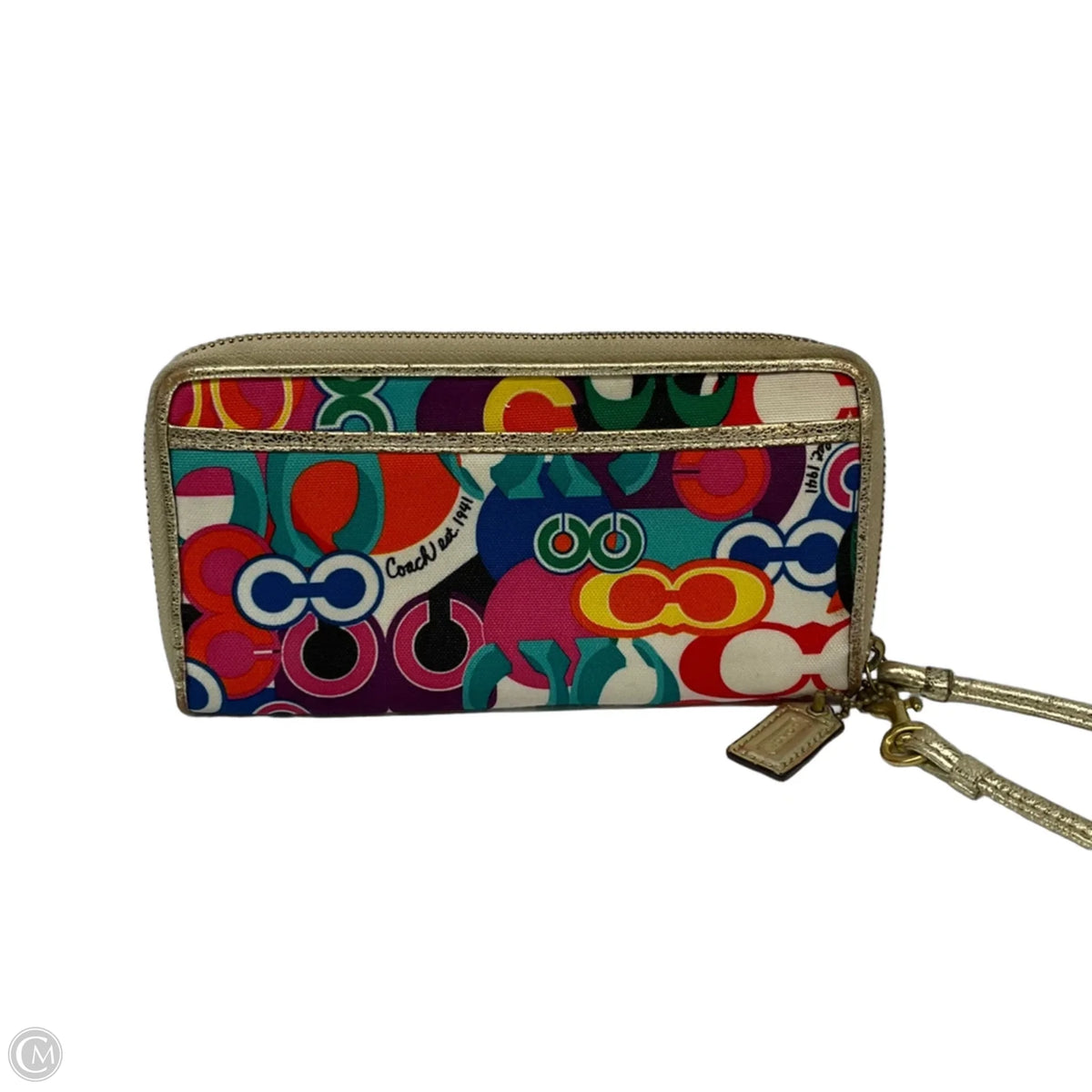 Wallet Designer By Coach, Size: Large