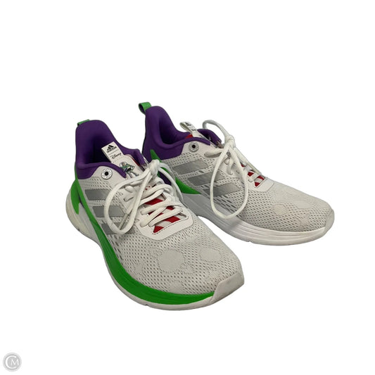Shoes Athletic By Adidas In Gold & White, Size: 7.5