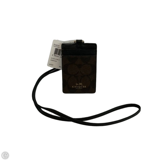 Id/card Holder Designer By Coach, Size:
