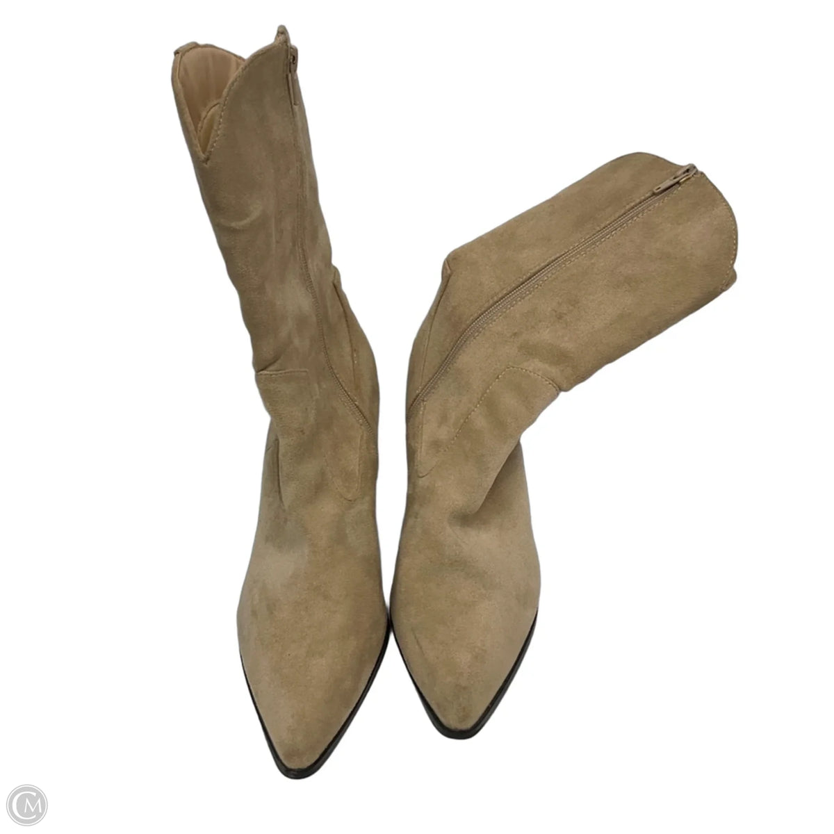 Boots Western By Lulus In Beige, Size: 10