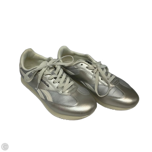 Shoes Sneakers By Reebok In Silver, Size: 7.5