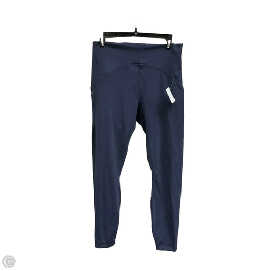 Athletic Leggings By Lululemon In Navy, Size: 10