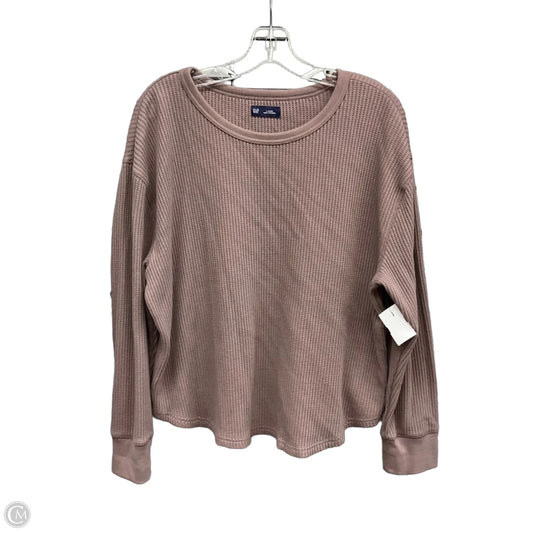 Top Long Sleeve By Gap In Purple, Size: L