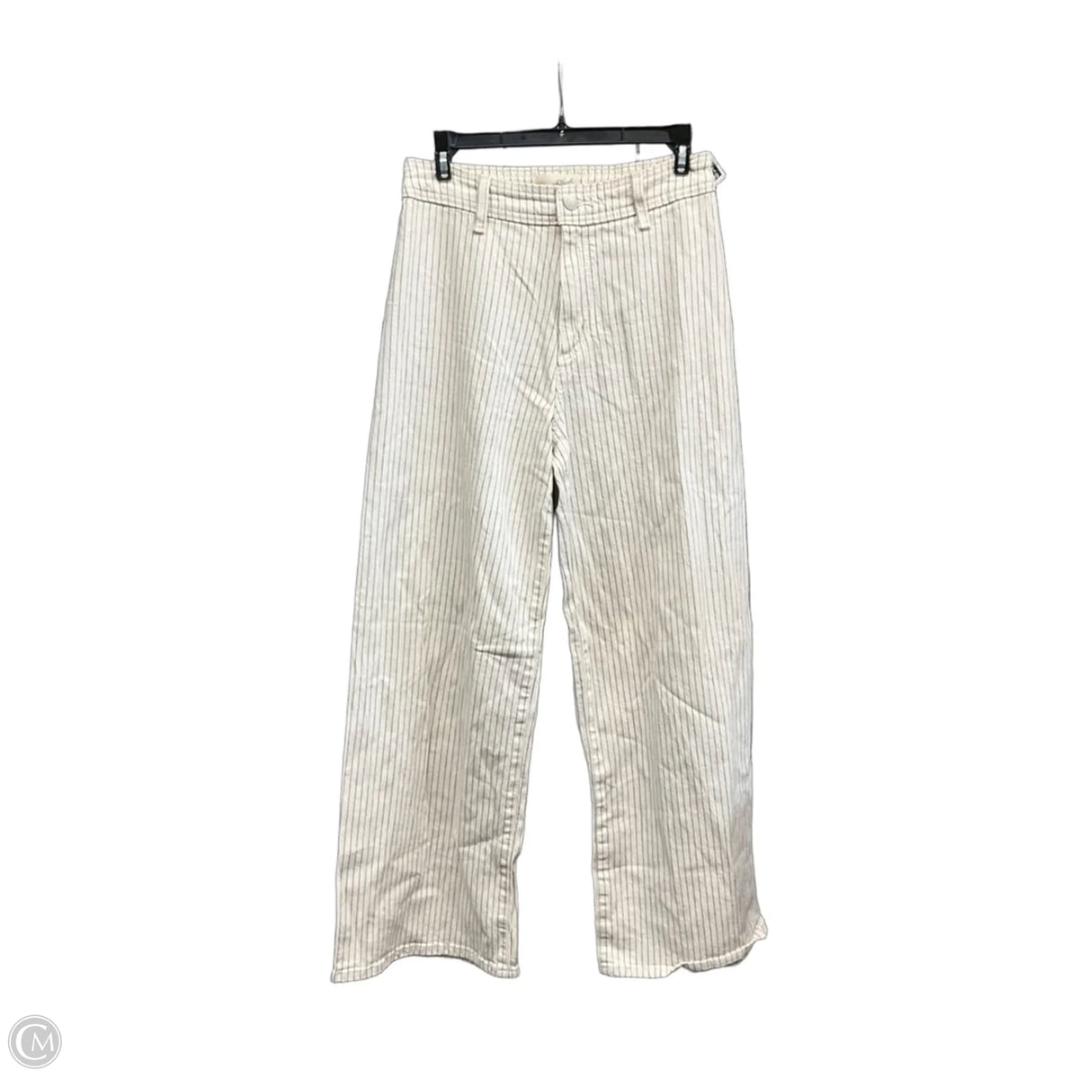 Pants Wide Leg By Universal Thread In Striped Pattern, Size: 6