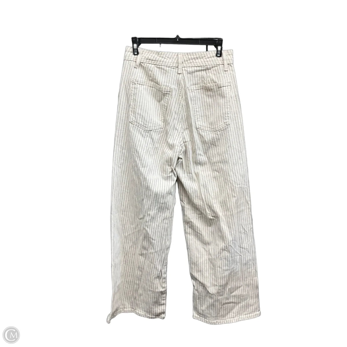 Pants Wide Leg By Universal Thread In Striped Pattern, Size: 6