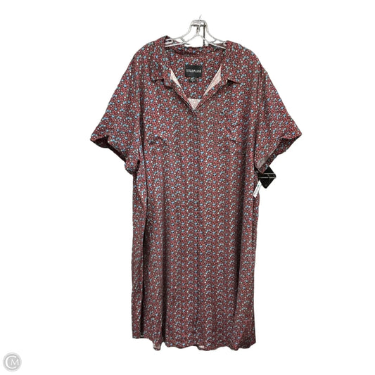 Dress Casual Maxi By Cmb In Floral Print, Size: 3
