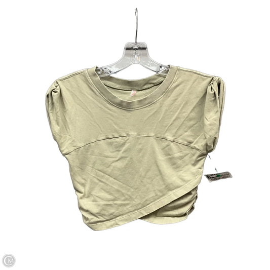 Top Short Sleeve Basic By Free People In Green, Size: S