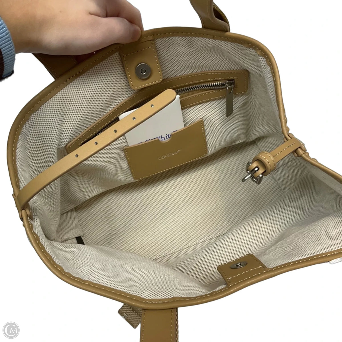 Handbag Luxury Designer By Off-white, Size: Medium