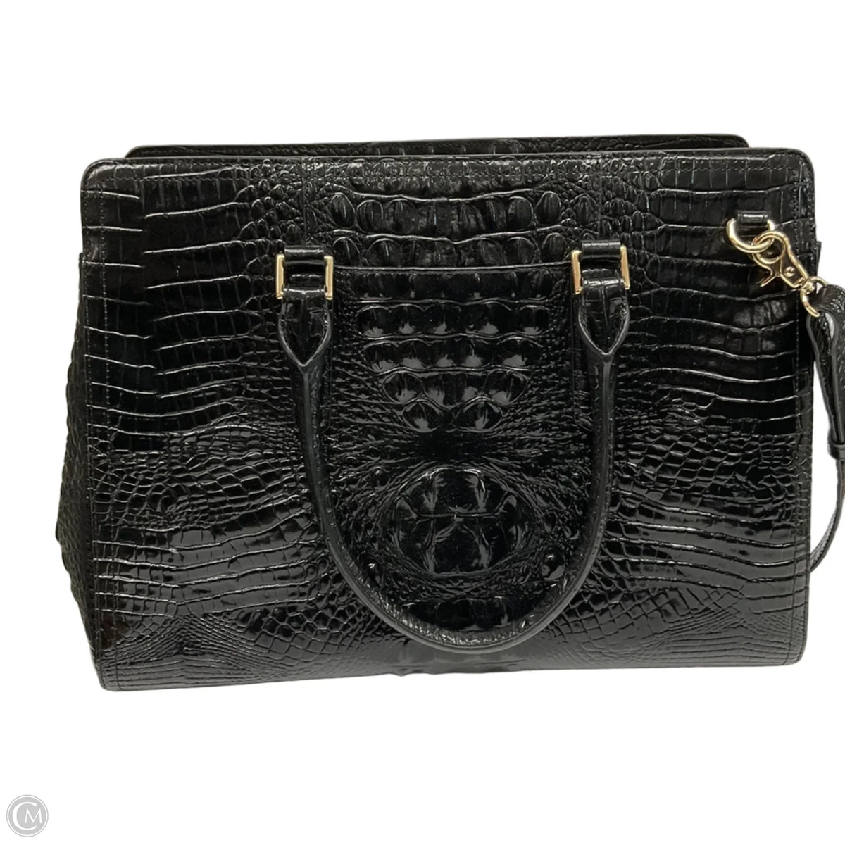 Handbag Designer By Brahmin, Size: Large