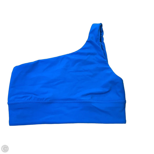 Athletic Bra By Lululemon In Blue, Size: 10