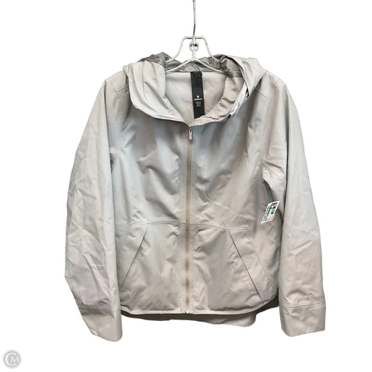Jacket Windbreaker By Lululemon In Grey, Size: 6