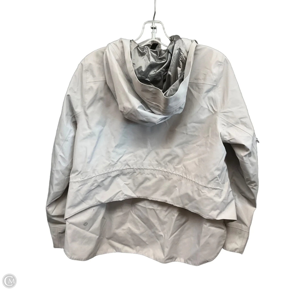 Jacket Windbreaker By Lululemon In Grey, Size: 6