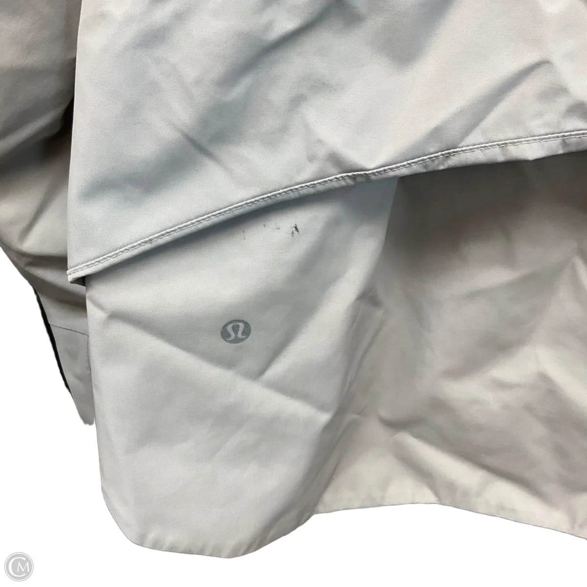 Jacket Windbreaker By Lululemon In Grey, Size: 6