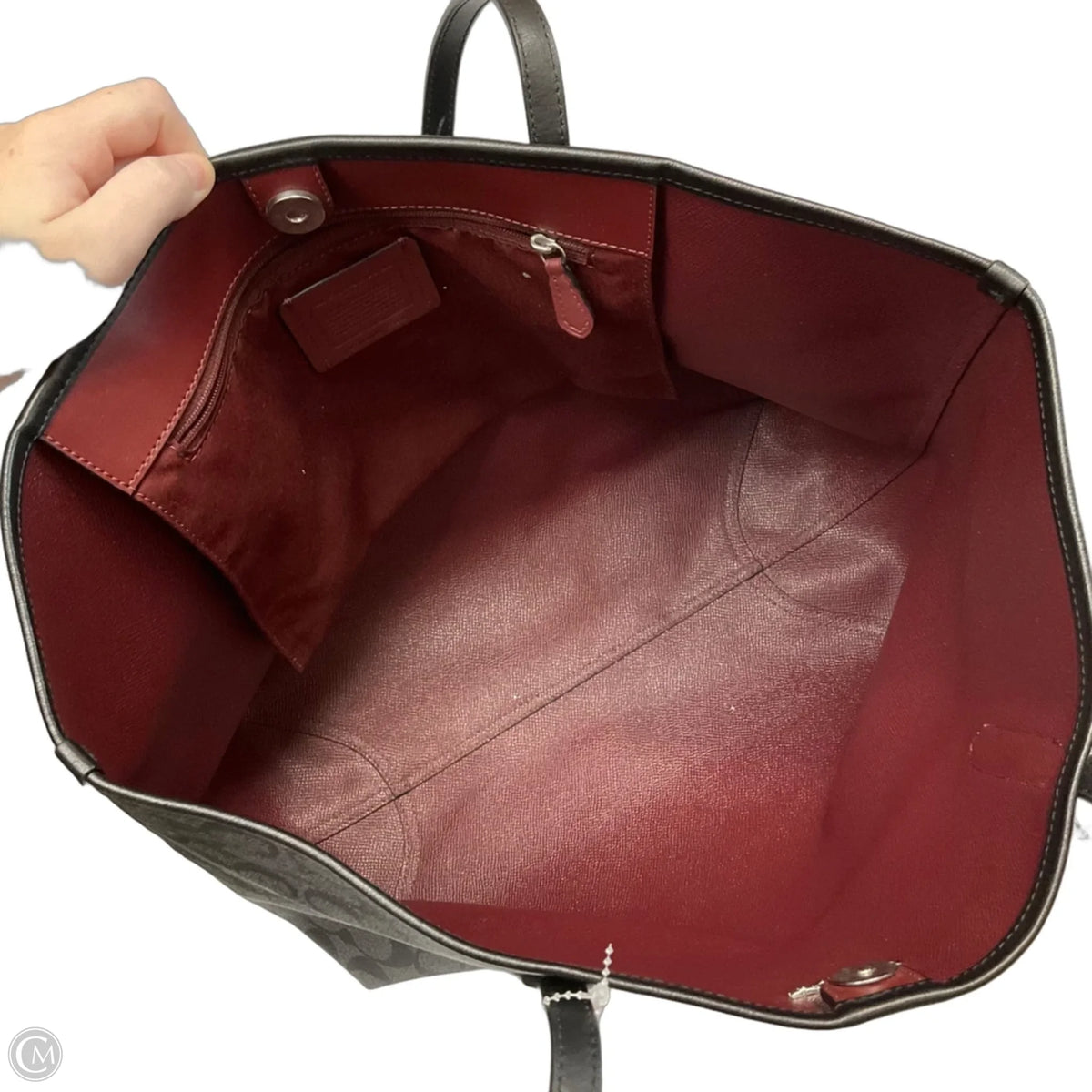Tote Designer By Coach, Size: Large