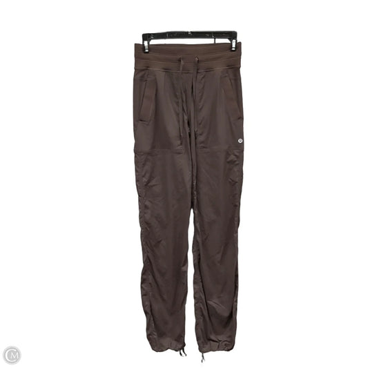 Athletic Pants By Lululemon In Brown, Size: 2