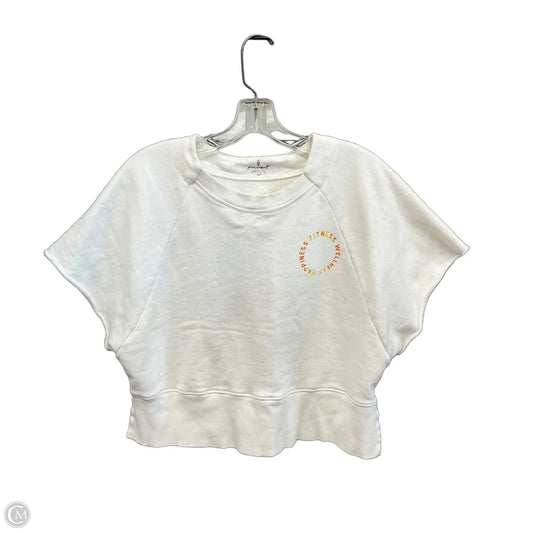 Top Short Sleeve By Free People In White, Size: S