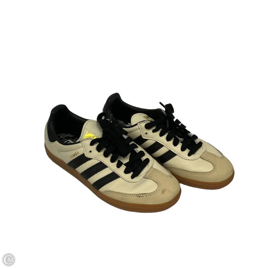 Shoes Sneakers By Adidas In Cream, Size: 8