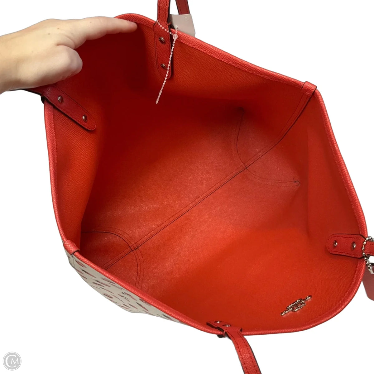 Tote Designer By Coach, Size: Large