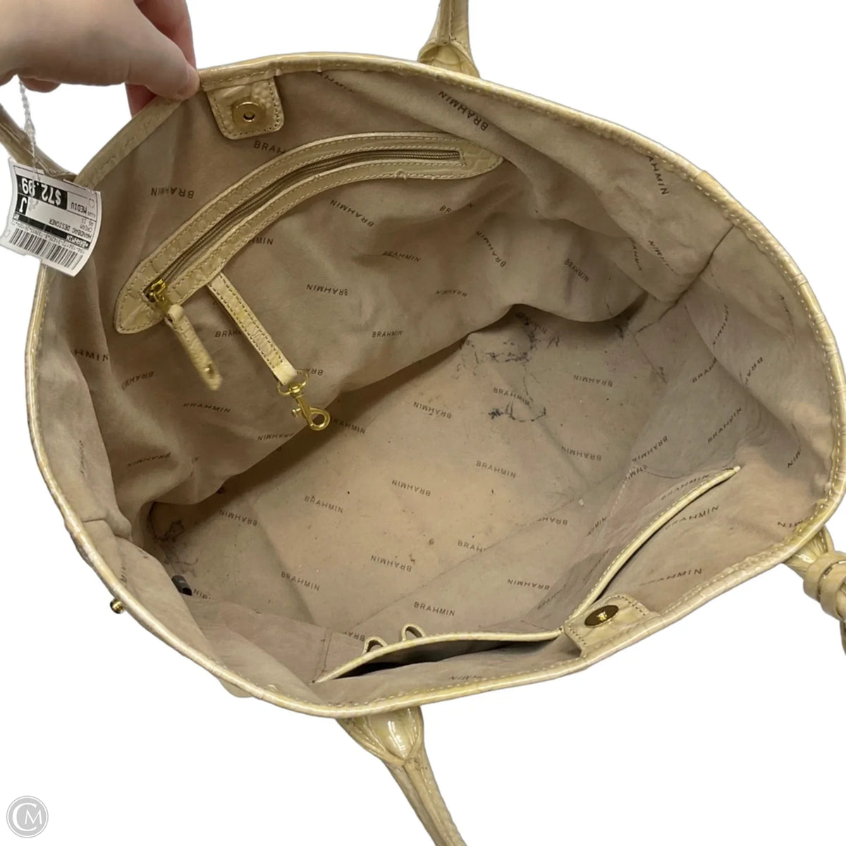 Handbag Designer By Brahmin, Size: Medium