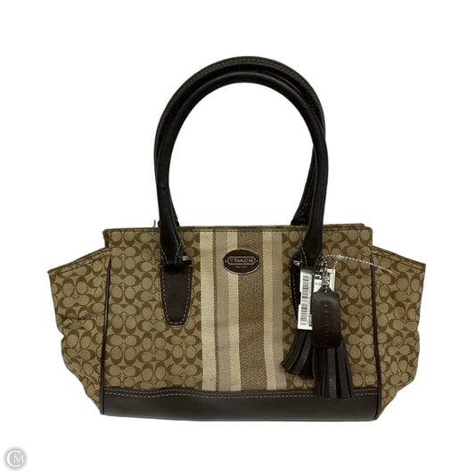Handbag Designer By Coach, Size: Medium