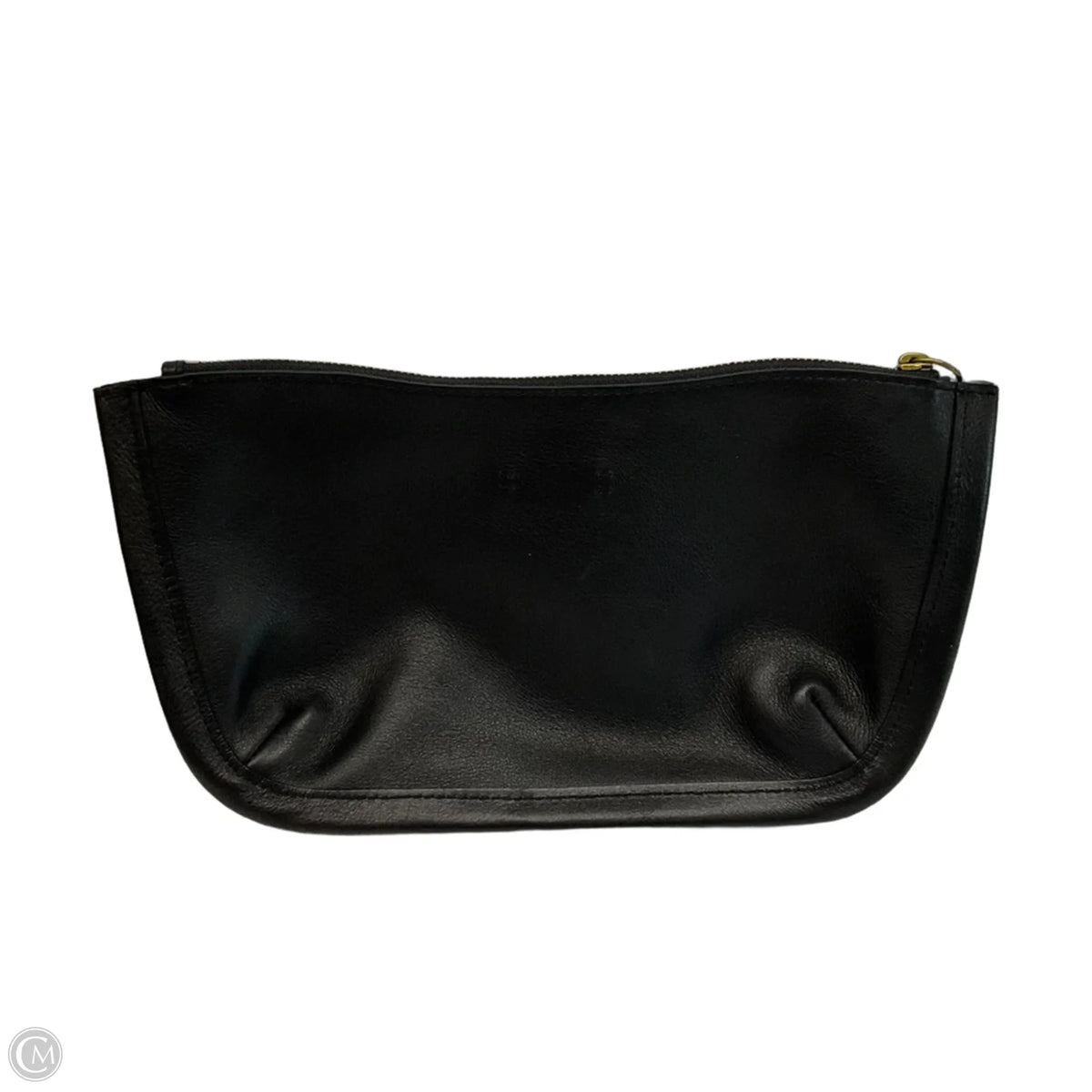 Clutch Leather By Madewell, Size: Medium