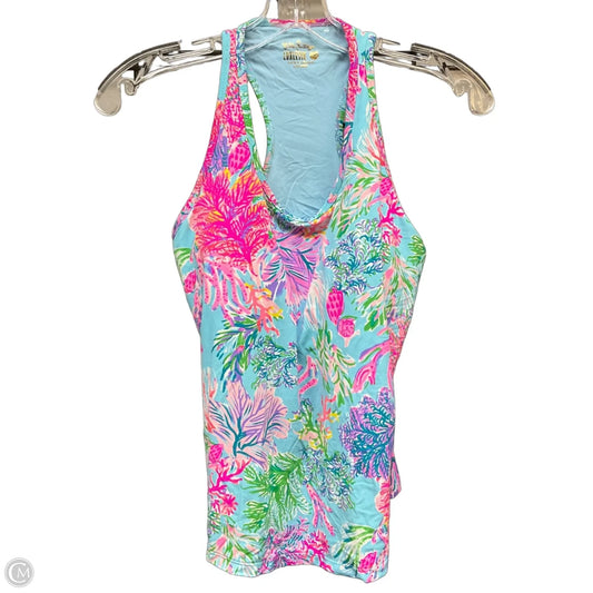 Top Sleeveless Designer By Lilly Pulitzer In Blue, Size: Xs