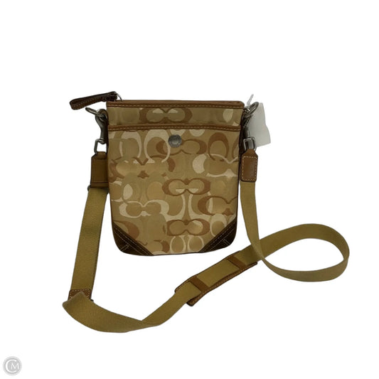 Crossbody Designer By Coach, Size: Small