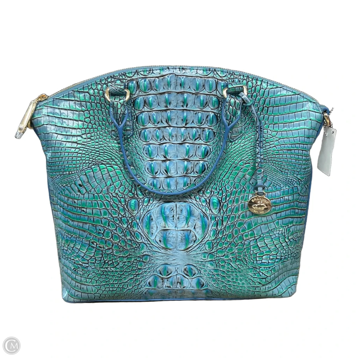 Handbag Designer By Brahmin, Size: Medium