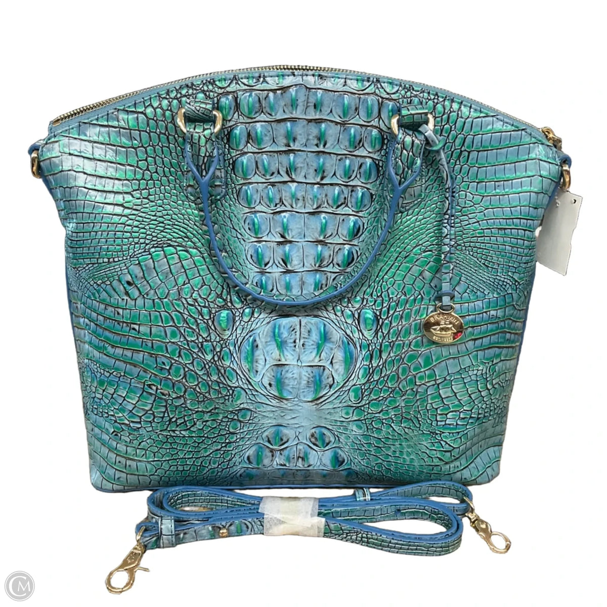 Handbag Designer By Brahmin, Size: Medium