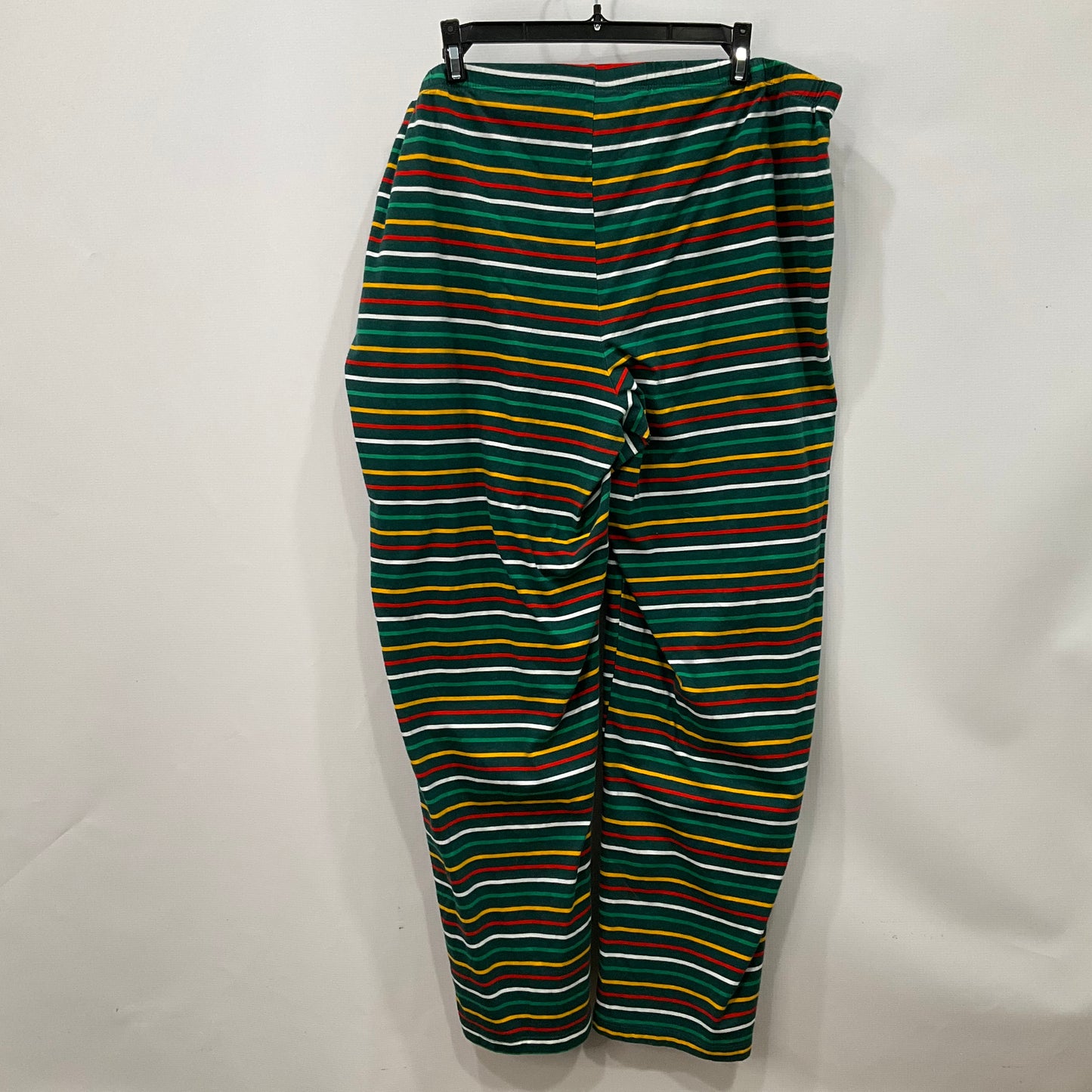 Pajama Pants  In Striped Pattern, Size: Xl