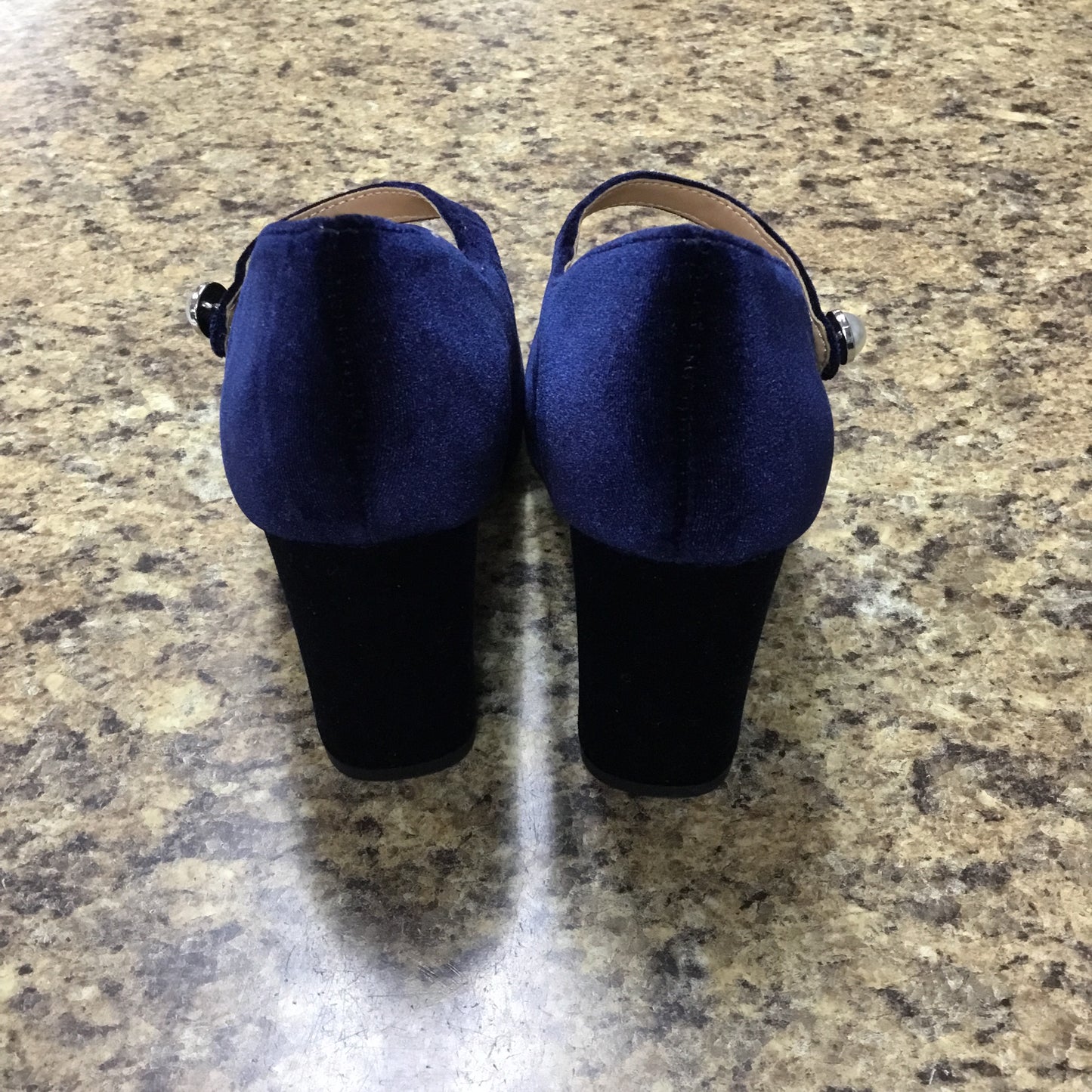 Shoes Heels Block By Lc Lauren Conrad In Blue, Size: 6