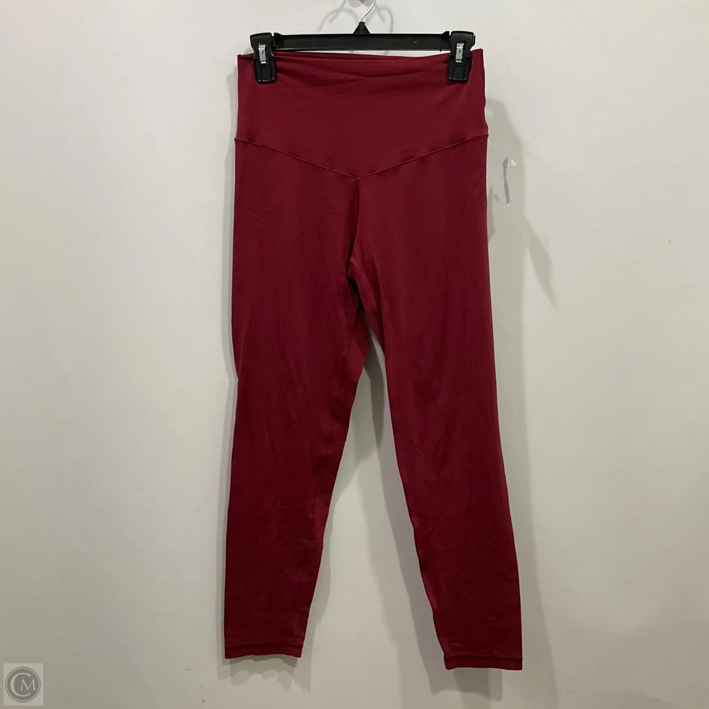 Athletic Leggings By Aerie In Red, Size: L