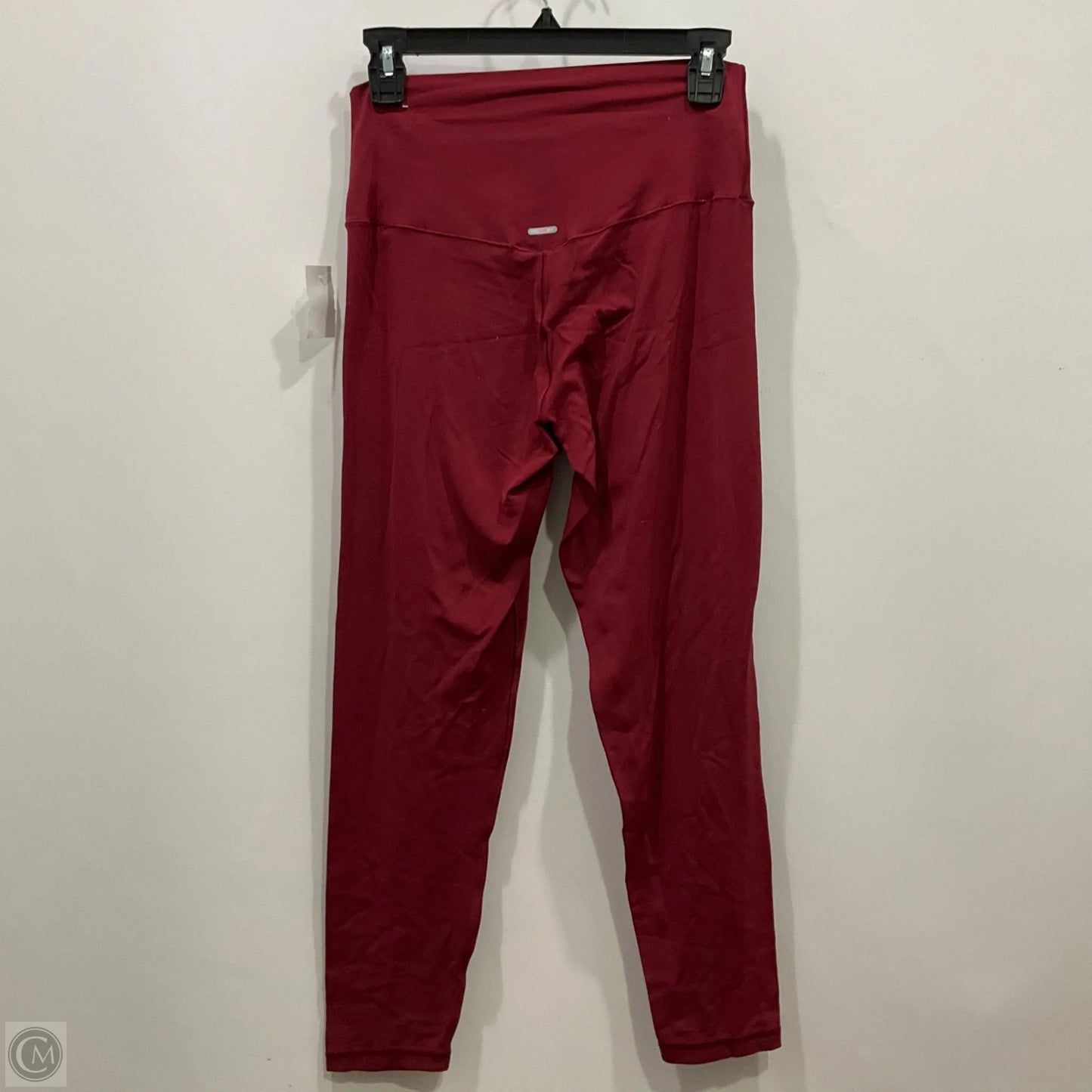 Athletic Leggings By Aerie In Red, Size: L