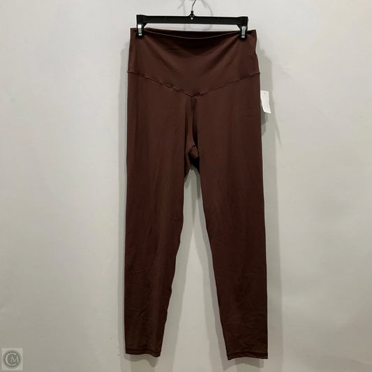 Athletic Leggings By Aerie In Brown, Size: L