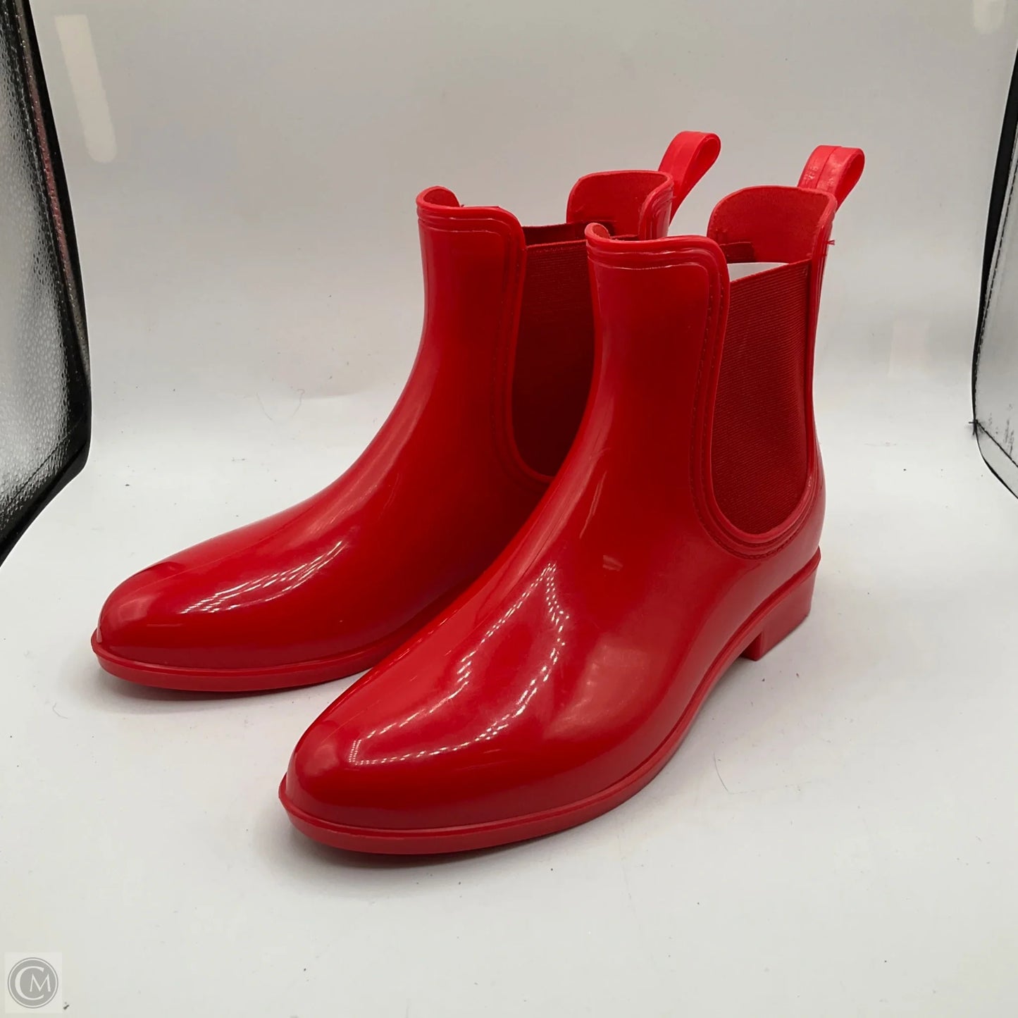 Boots Rain By Inc In Red, Size: 9