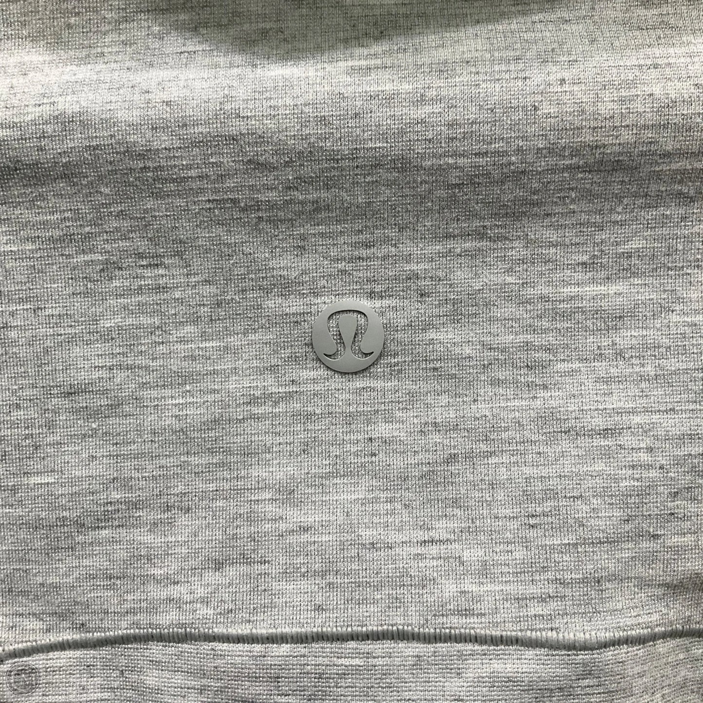 Athletic Jacket By Lululemon In Grey, Size: 6