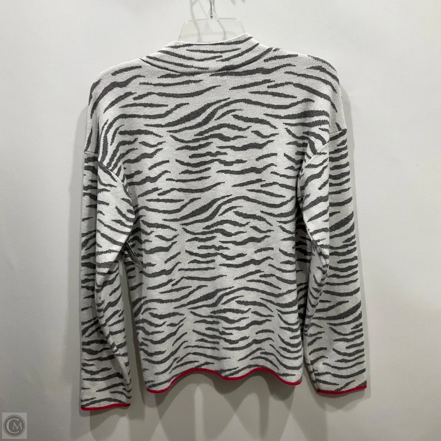 Top Long Sleeve By Anthropologie In Animal Print, Size: M