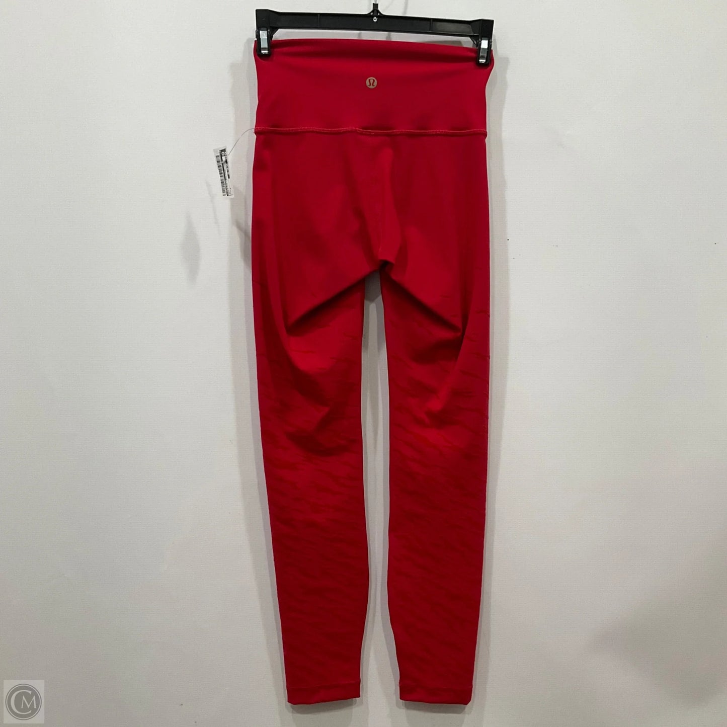 Athletic Leggings By Lululemon In Red, Size: 2