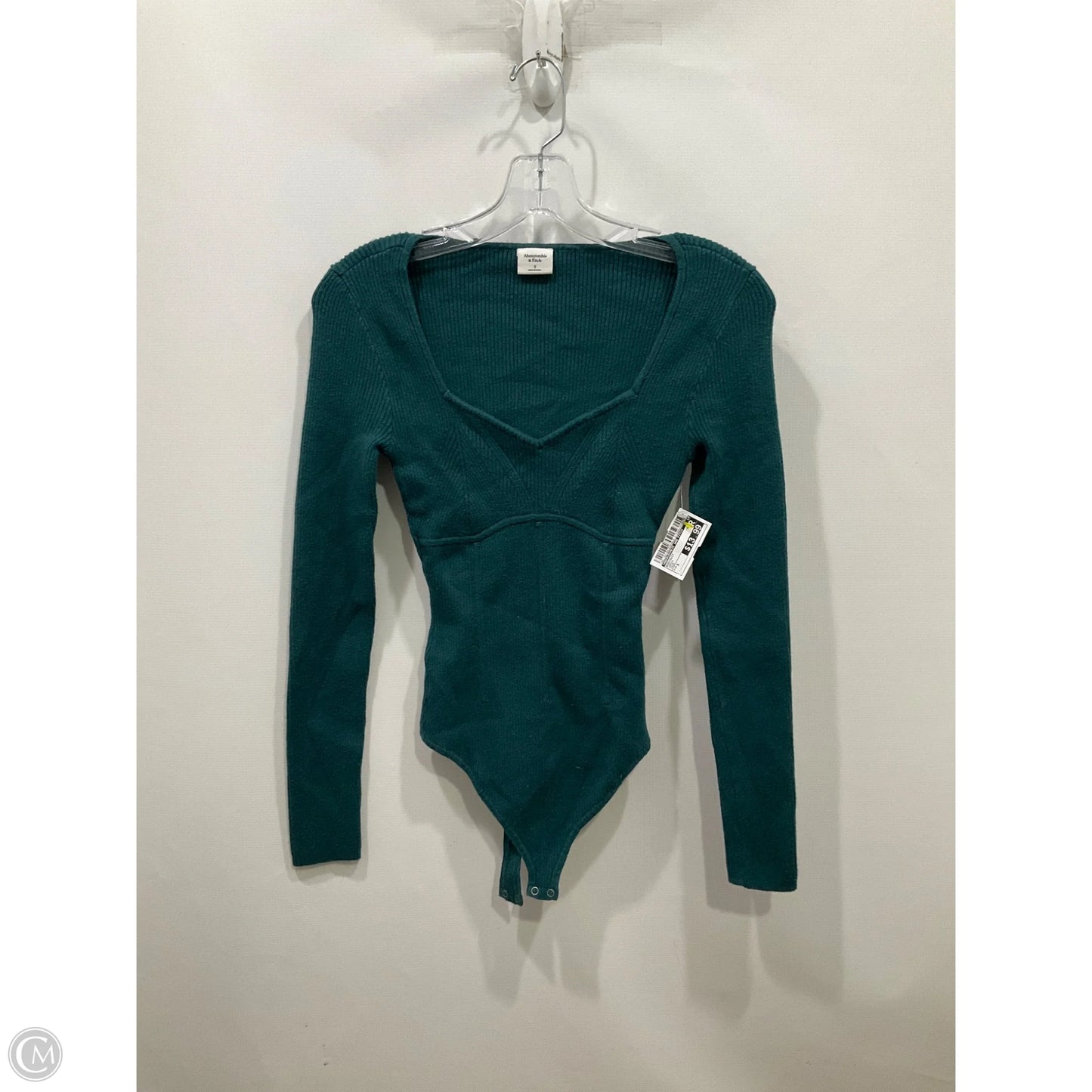 Bodysuit By Abercrombie And Fitch In Green, Size: S