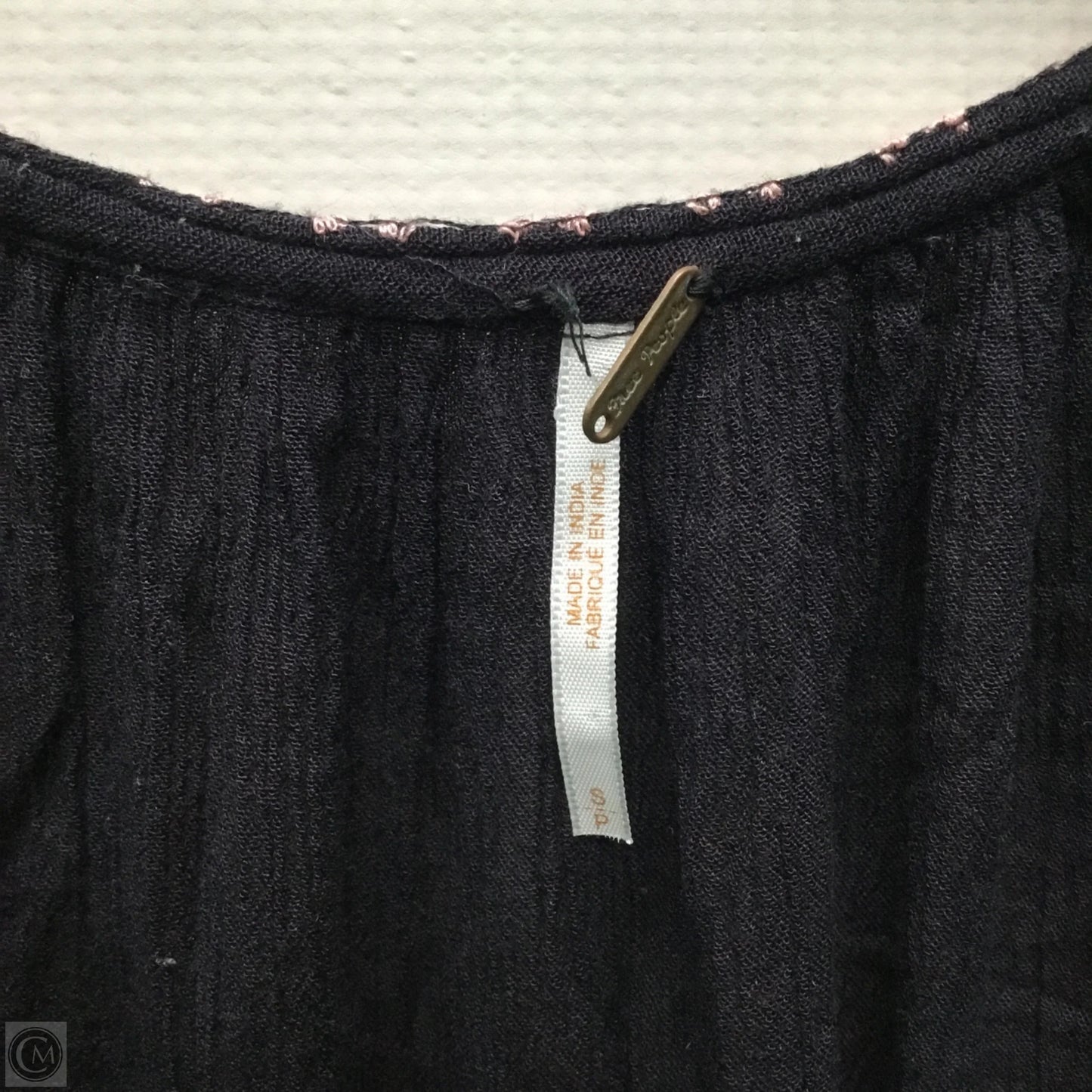 Top Long Sleeve By Free People In Black, Size: S