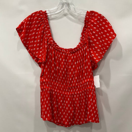Blouse Short Sleeve By patrons of peace Size: M