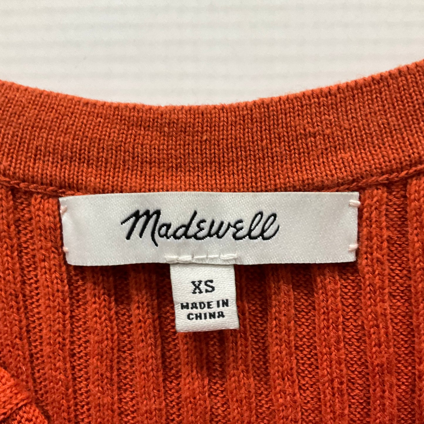 Top Sleeveless By Madewell  Size: Xs