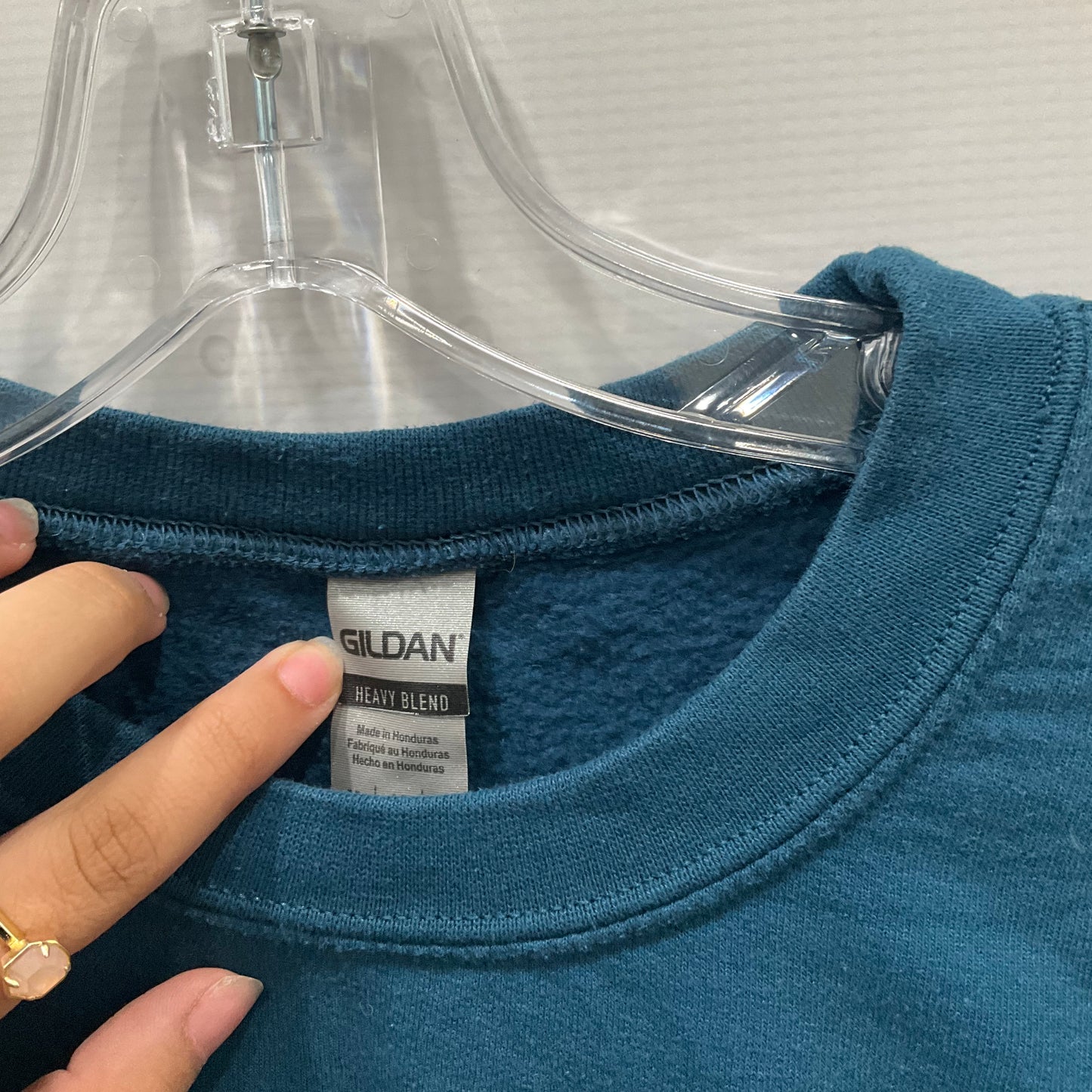 Blue Sweatshirt Crewneck Cmc, Size M