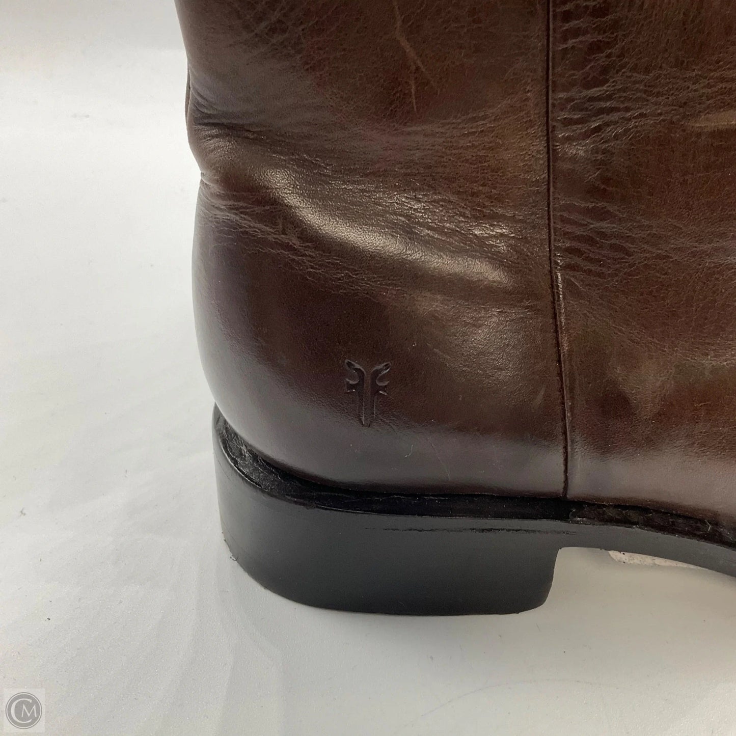 Boots Ankle Flats By Frye In Brown, Size: 8.5