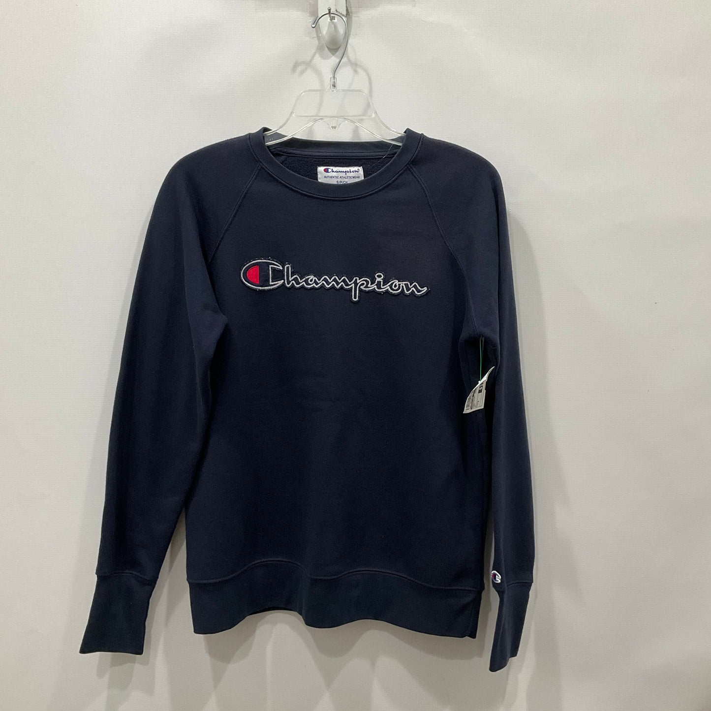 Sweatshirt Crewneck By Champion In Navy, Size: S