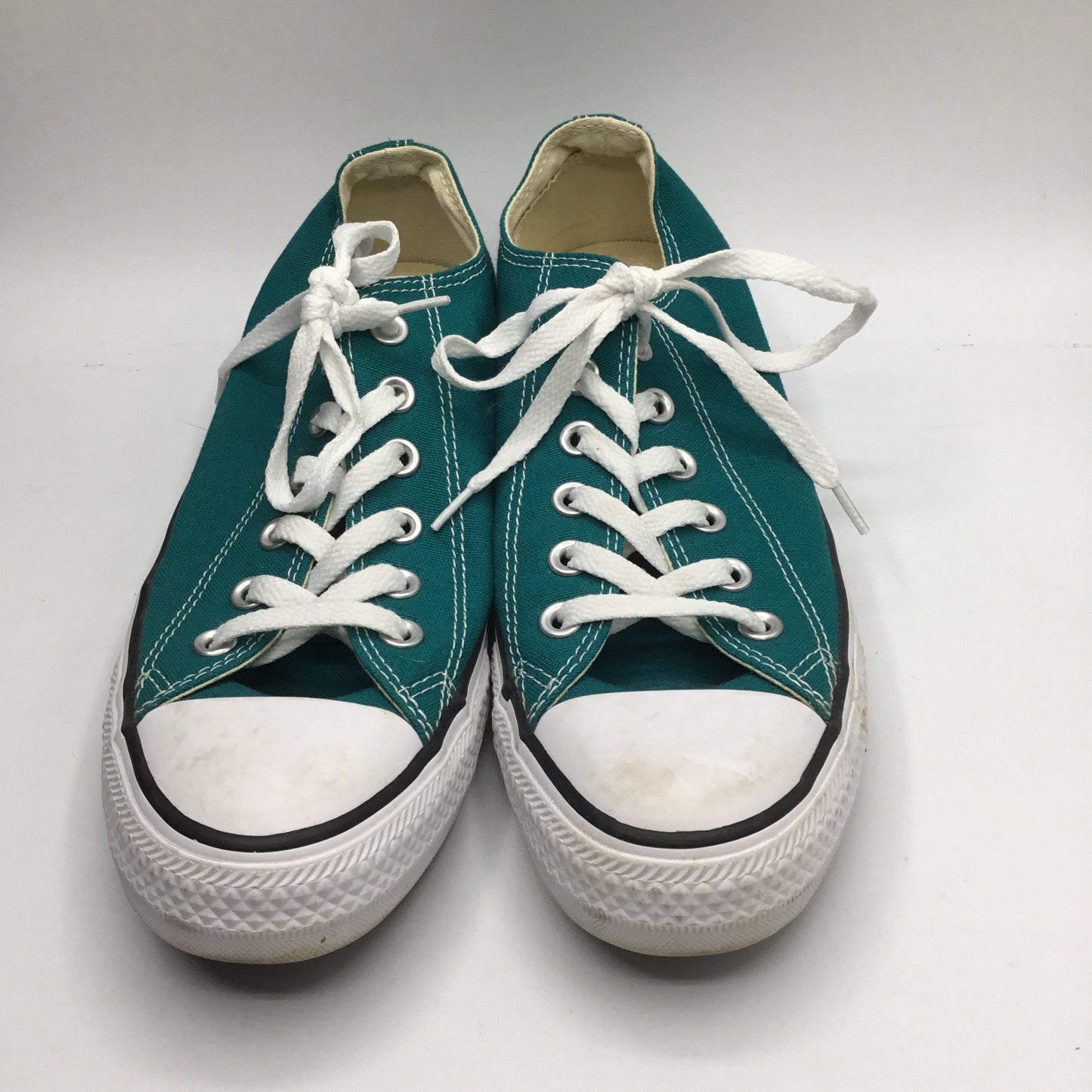 Shoes Sneakers By Converse In Teal, Size: 9