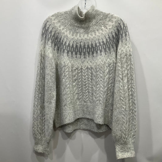 Sweater By Abercrombie And Fitch In Grey, Size: M