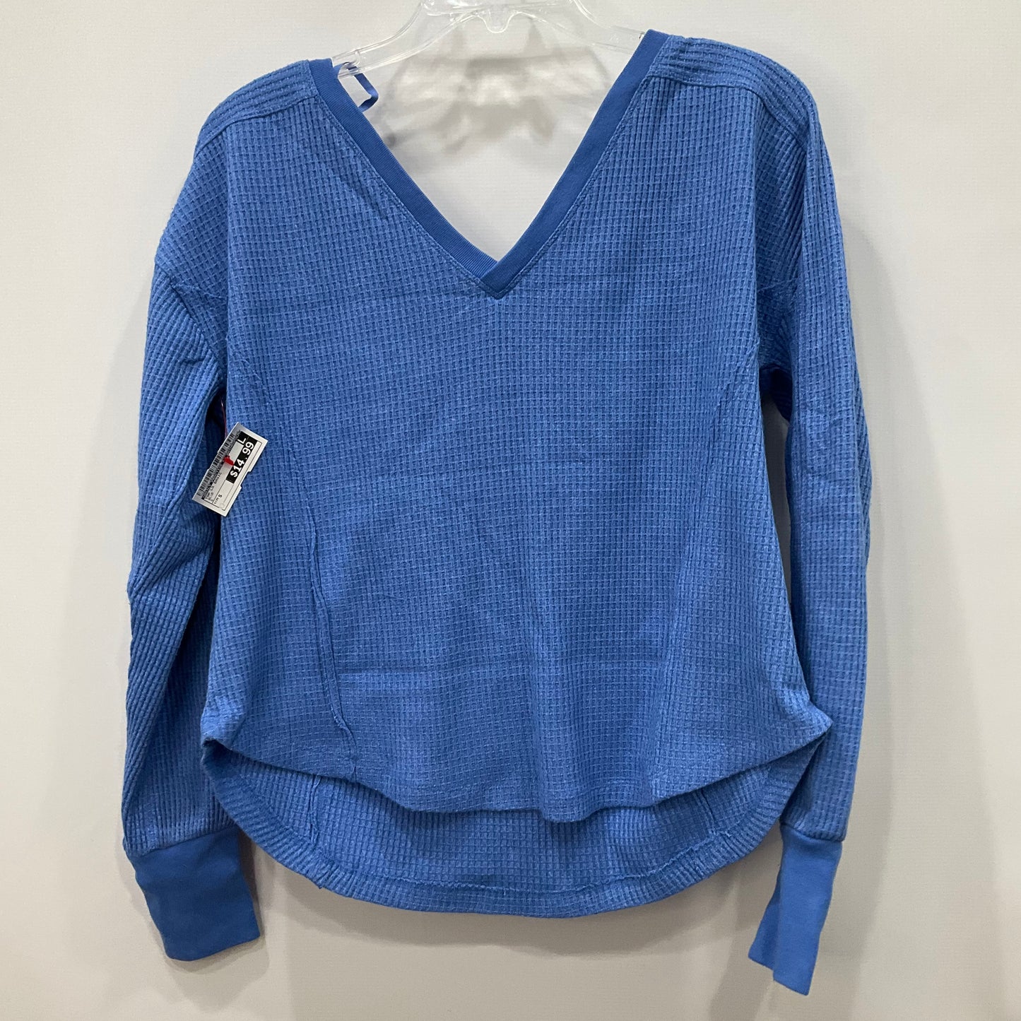 Top Long Sleeve Basic By Daily Practice By Anthropologie In Blue, Size: S